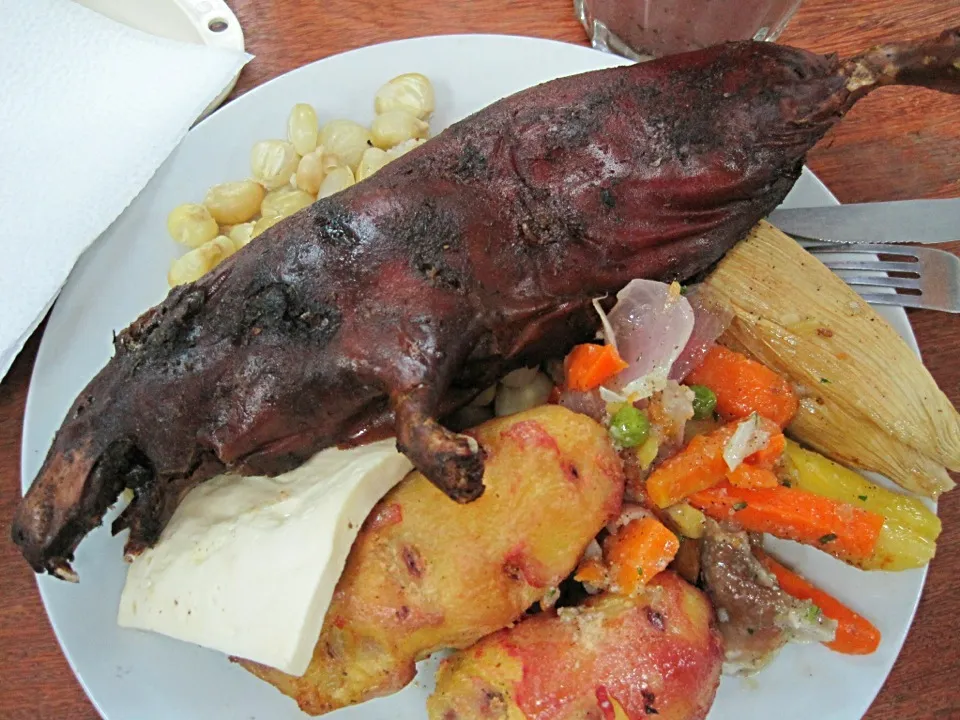 Snapdishの料理写真:Guinea Pig in Peru|Leo D.さん