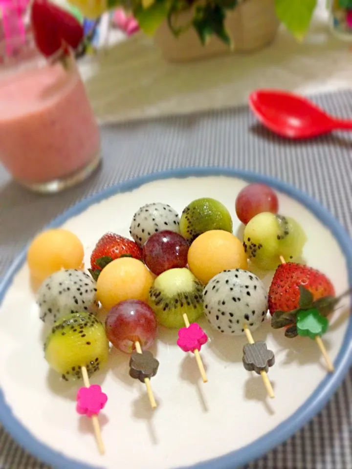 🍈 Fruits ball 🍓🍡|🍴melody🍛🎶さん