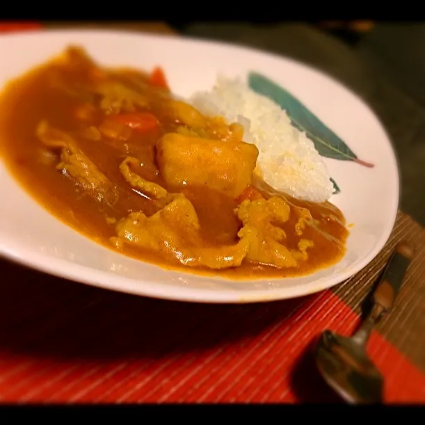 SDから頂いたカレールーで、娘が作ってくれました ꒰•ॢꋣ•ॢ꒱••ॢ•ॢ꒰•ॢꋣ•ॢ꒱|東智恵さん