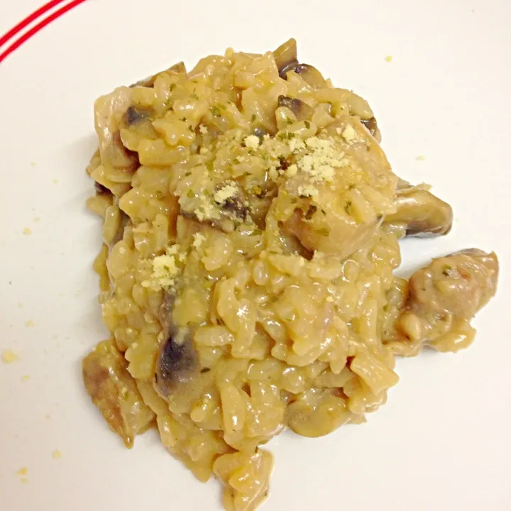 Chicken and mushroom risotto|Starr Corpuzさん