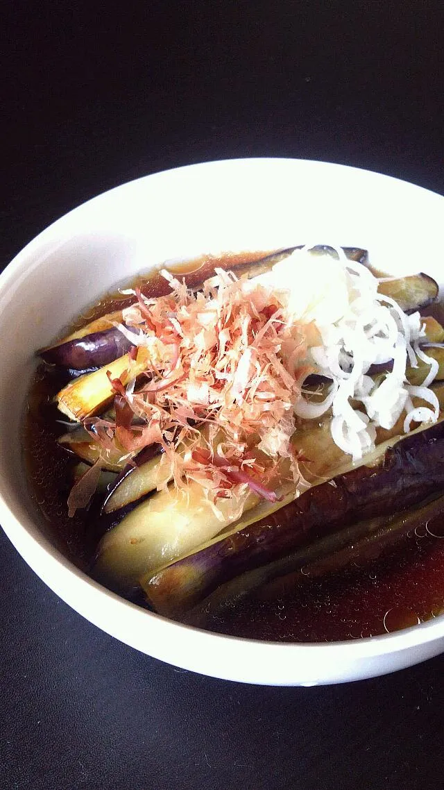 茄子の揚げ浸し (☞๑•3•๑)☞|あゆ亭さん