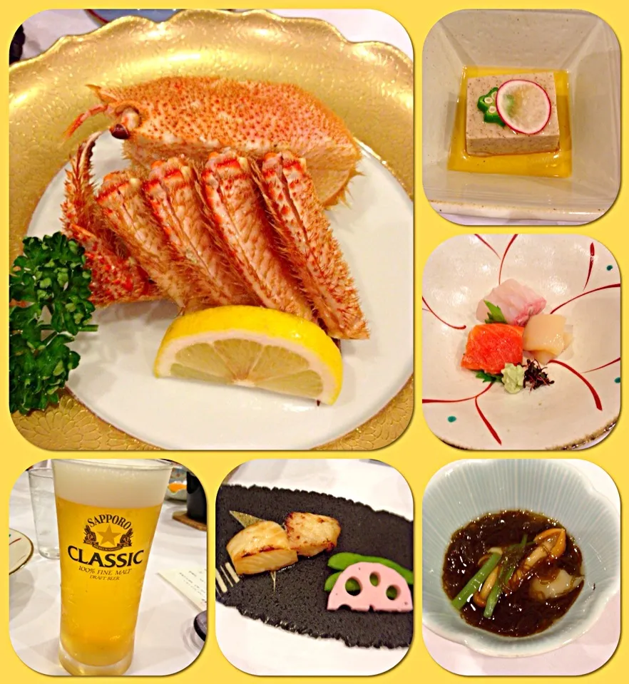 Snapdishの料理写真:旅行3日目の夜ご飯 その1|まるまさん