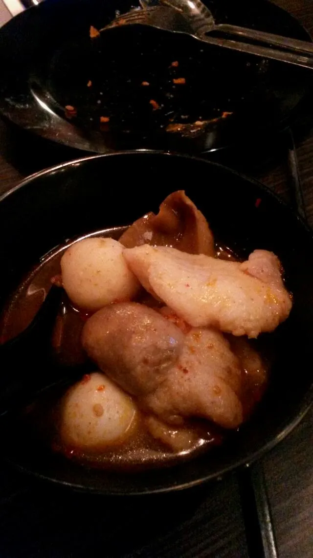 steamboat meatball and fish slices|Derbie Wongさん