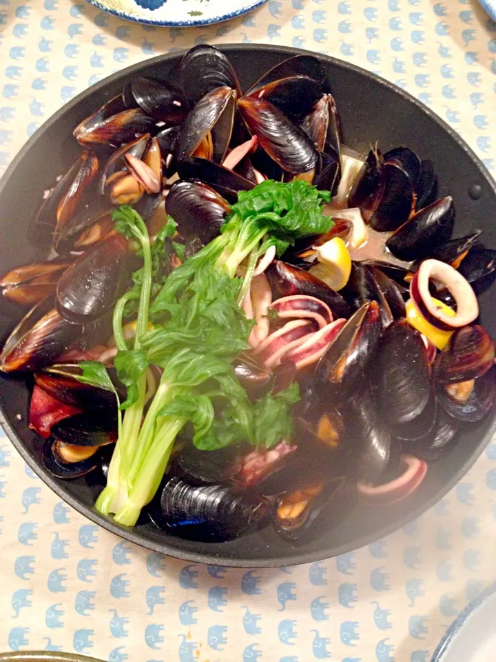 Snapdishの料理写真:Mussels|kokisさん