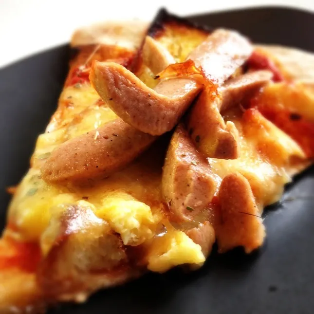 Hotdog Pizza|Sam: photos by iPhoneさん