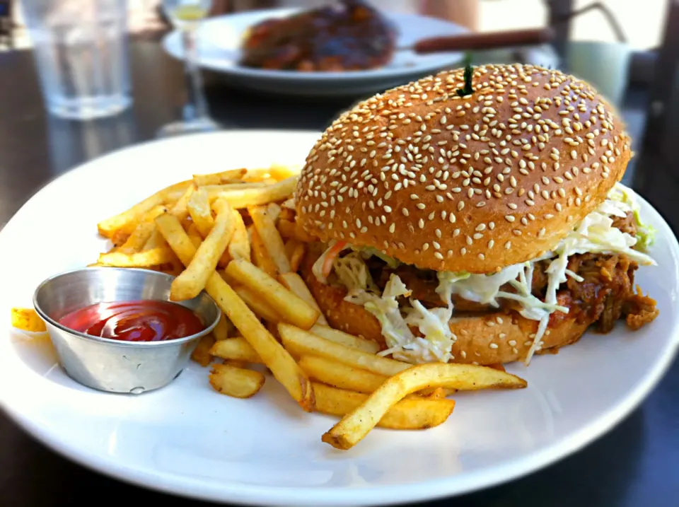 Pulled pork burger|Sarah Cheungさん