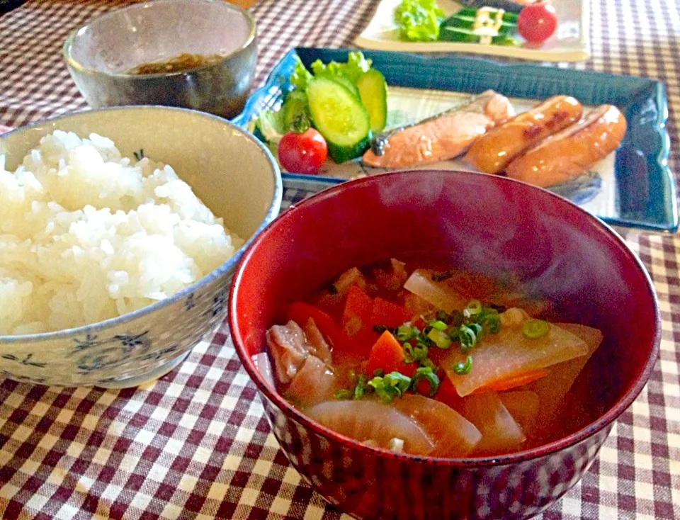 休日の朝ごはん♪|ひかるんさん