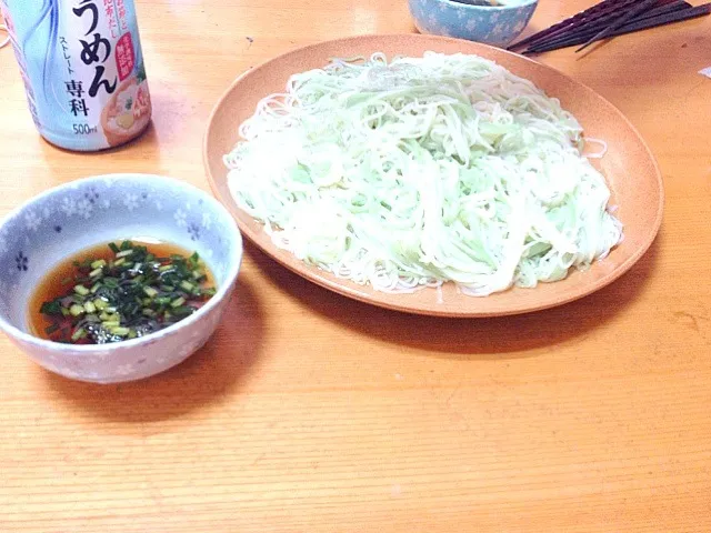 Snapdishの料理写真:オリーブ素麺|森山明日香さん