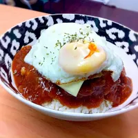 Snapdishの料理写真:Loco moco rice bowl|mayumi hassさん