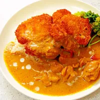 リピ・アジアンカツカレー🍛（エビカツの作り方）