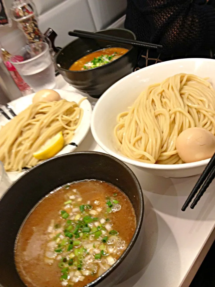 味玉つけ麺 醤油|くぽさん