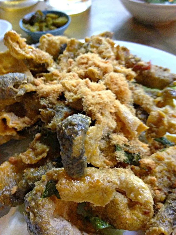 Deep-fried Fish Skin with Salted Egg|Yvonne Limさん