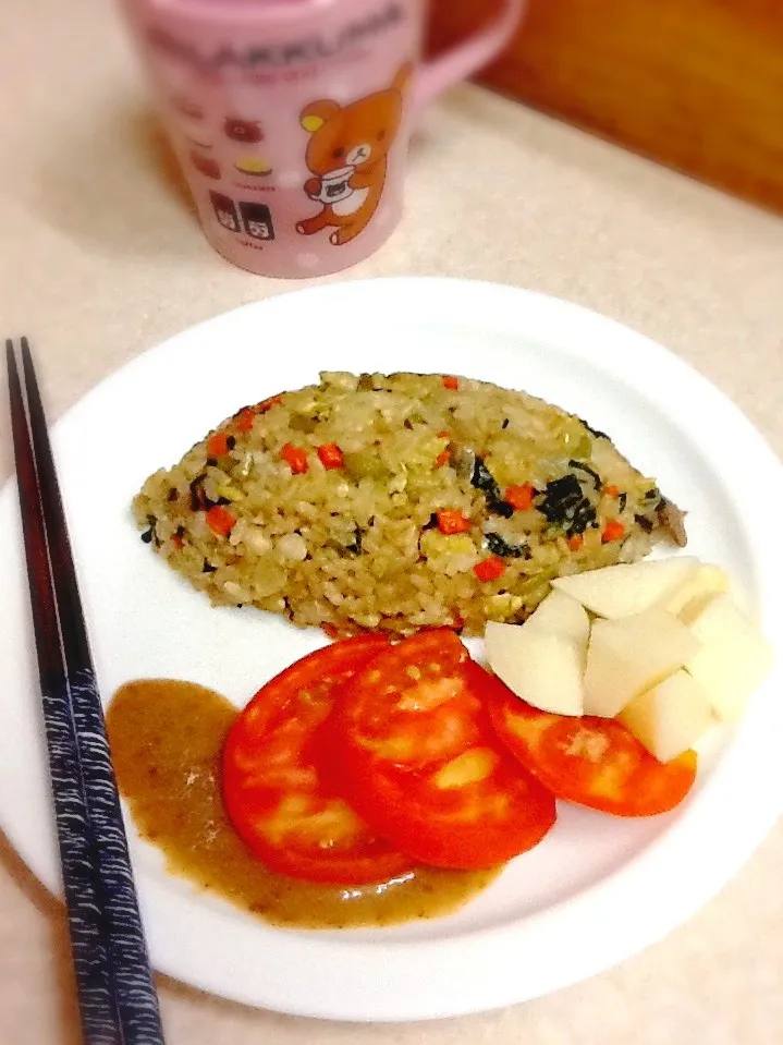 Snapdishの料理写真:晩ご飯プレート🐷|さとう かおりさん