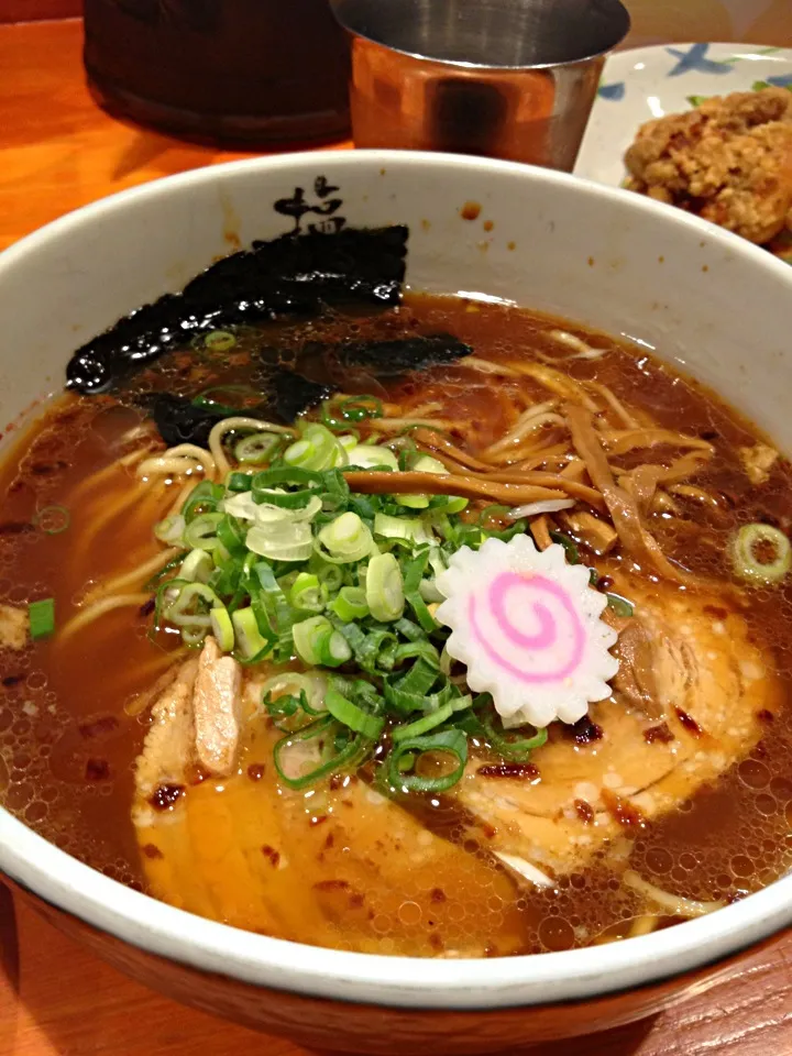 塩元帥であえて初醤油ラーメン|まつこさん