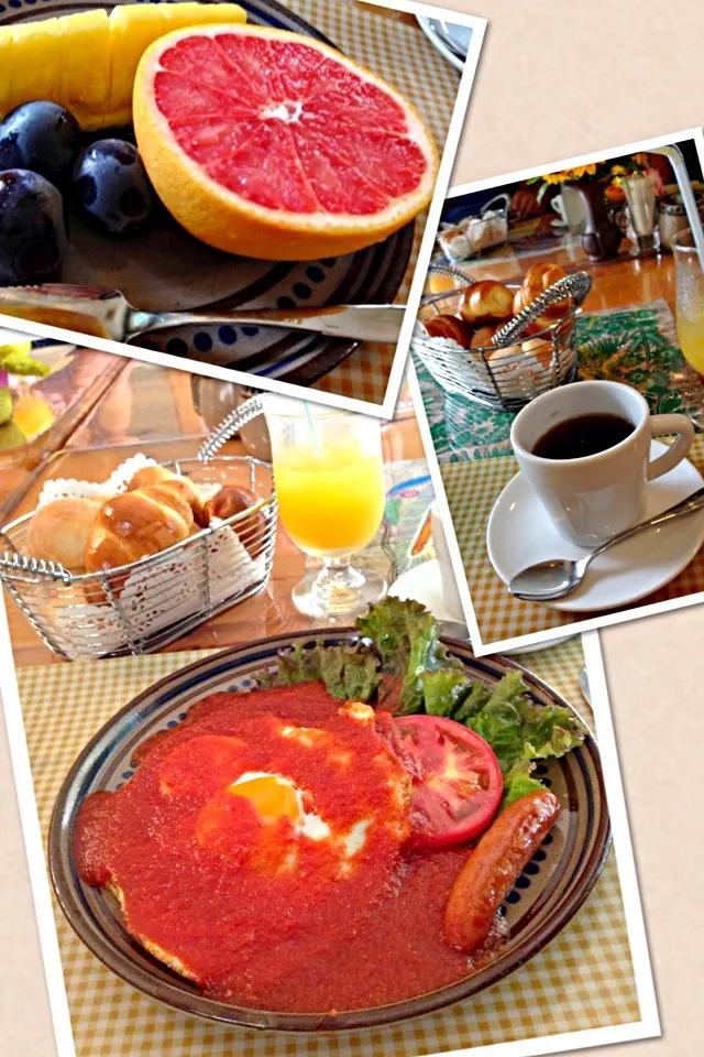 Snapdishの料理写真:La Posada mexican breakfast|maki ishiwatariさん