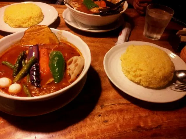 Snapdishの料理写真:RAMAI スープカレー(^^)/|さやさん