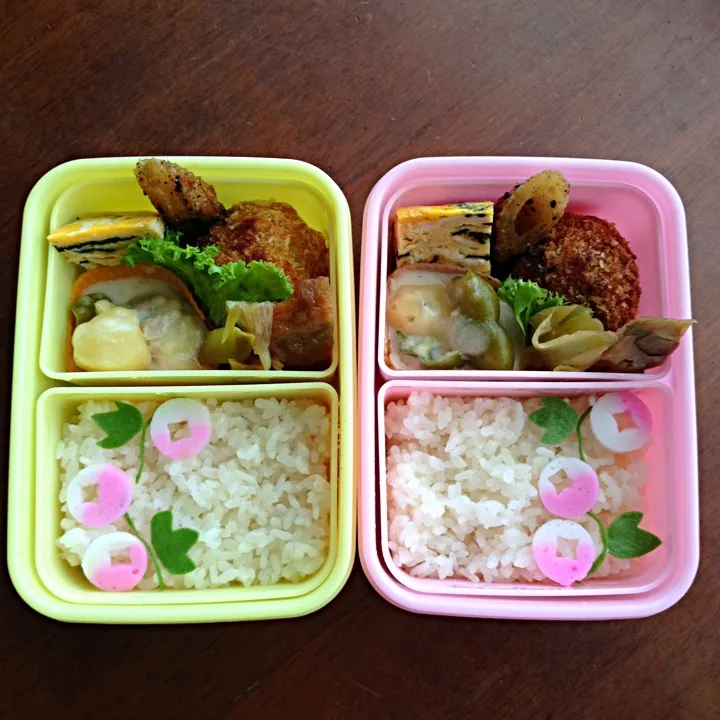 Snapdishの料理写真:間違い探しのお弁当～|manacocoさん