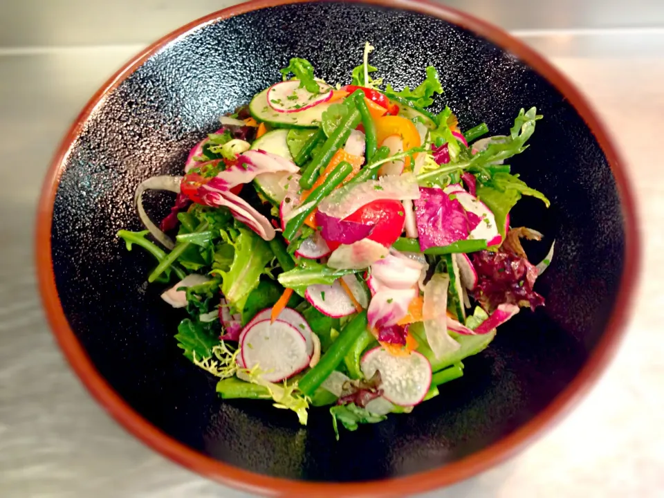 Market Vegetable Salad w/ Yuzu Citronette|Christopher William Beasleyさん