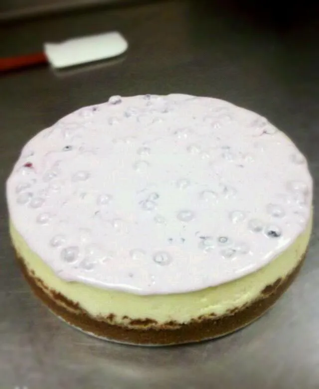 New York Cheesecake w/Huckleberry Mousse|Billy Ourslandさん