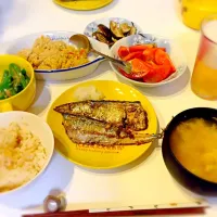 Snapdishの料理写真:昨日の晩ご飯|なつみさん