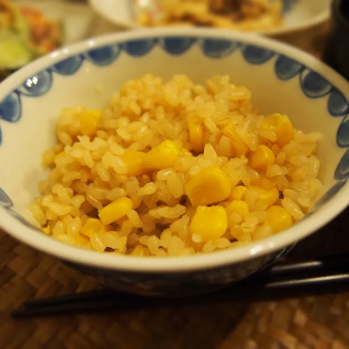 とうもろこしご飯♡|ロッティーさん