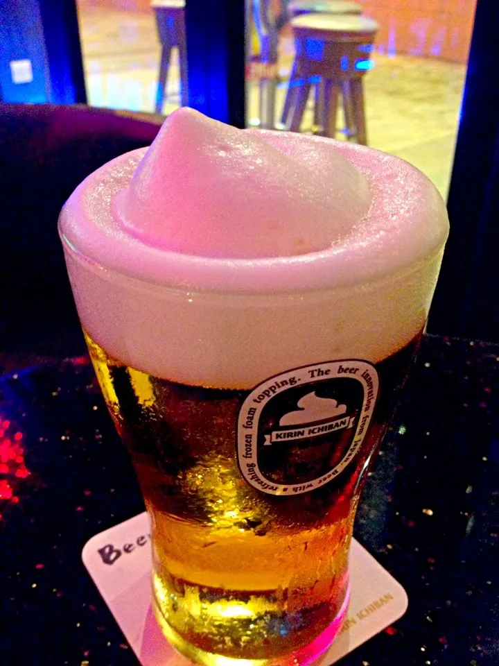 Snapdishの料理写真:Kirin's icy foam|Queenさん