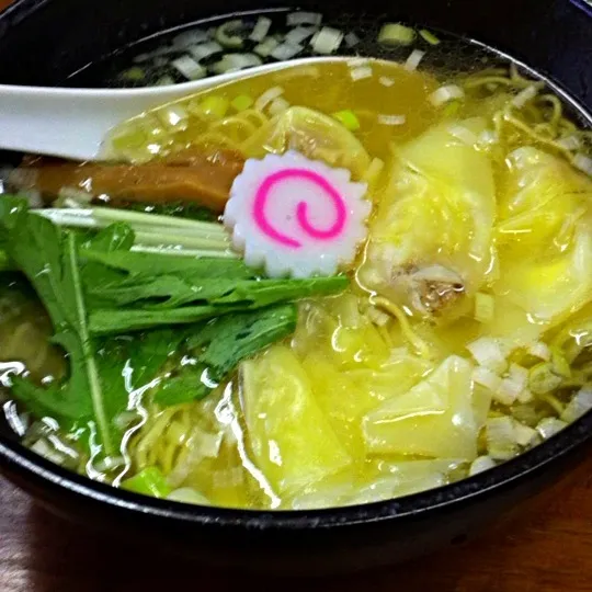 Snapdishの料理写真:塩わんたん麺|toshiさん