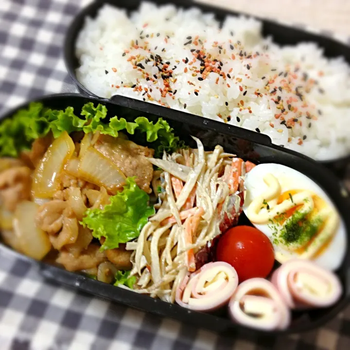 Snapdishの料理写真:９月３日旦那弁当|ikeharaさん