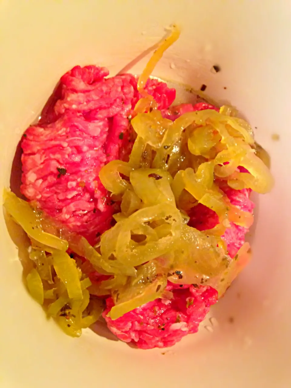 Uncle Gary's Gourmet Pepper burger in the making|Gary Langerさん