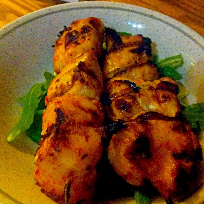 Snapdishの料理写真:Persian Chicken Souvlaki|Nicole Avisさん