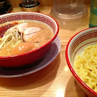 Snapdishの料理写真:Tsukemen with soft boiled egg|Marinaさん