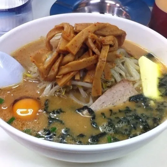 スタミナ味噌ラーメン+メンマ|toshiさん