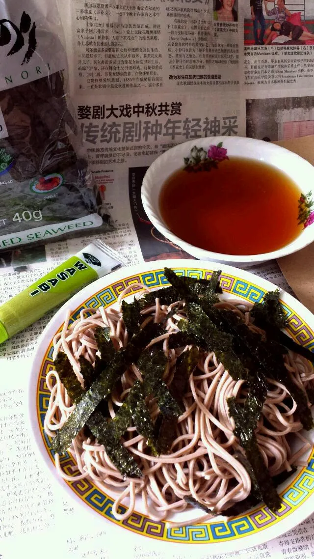 Cold buckwheat noodles|genさん