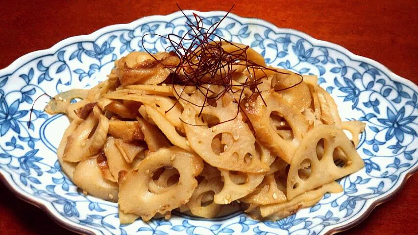 シャキシャキ蓮根の炒め煮|ｋｚｓｙｋさん