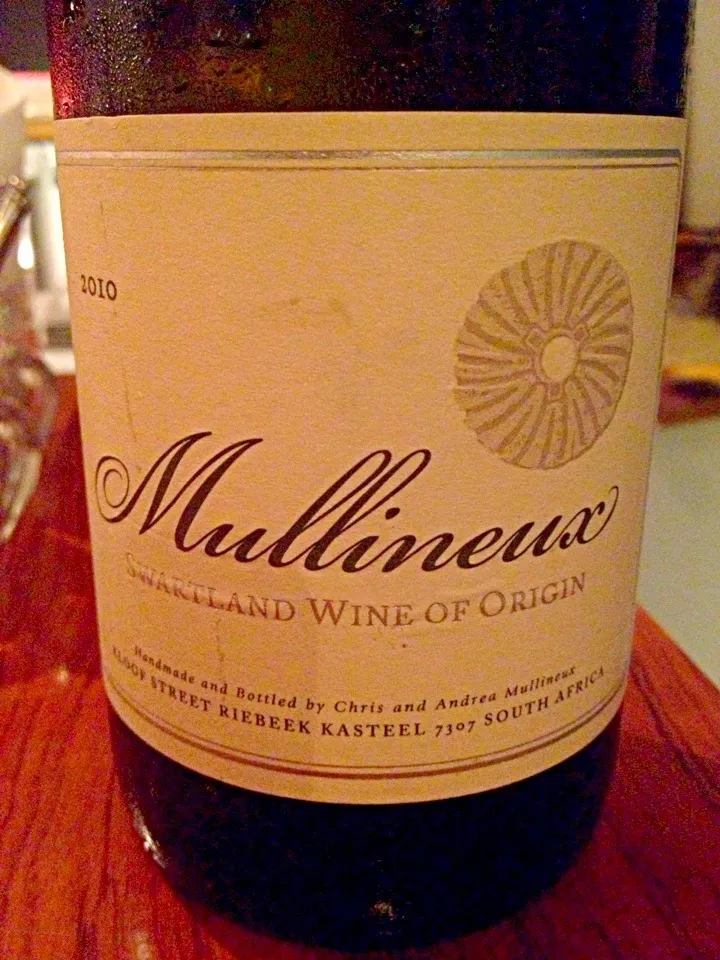 2010 Mullineux Swartland South African Chenin Blanc|Chris Shannonさん