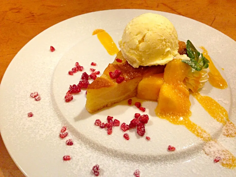 Mango tart|mさん