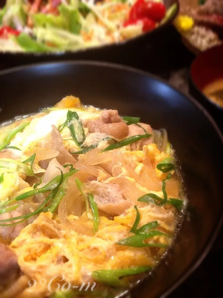 Snapdishの料理写真:ふわふわ卵の親子丼♪|m2coさん