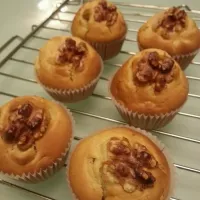 Banana and pecan nuts muffin|Miaさん