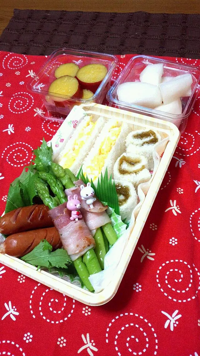 Snapdishの料理写真:9月4日　お弁当(*⌒▽⌒*)|うめぽんさん