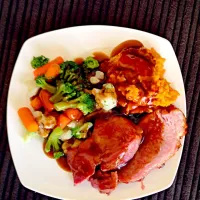 Gammon, sweet potato & veg|Shane Hemmingtonさん