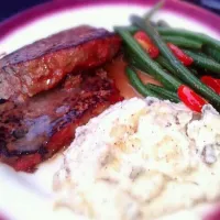 balsamic glazed meatloaf|ryan goldenさん