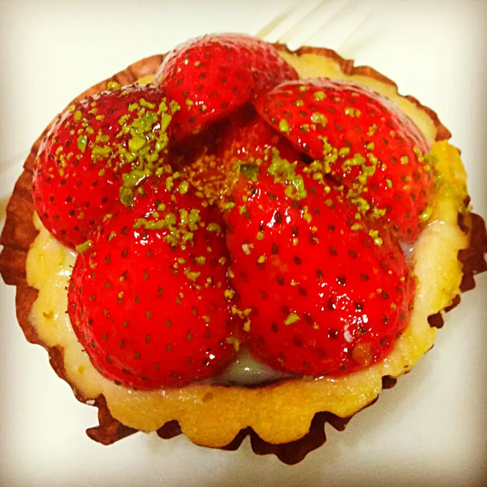 Snapdishの料理写真:☀Morning 🍓🍓🍓tart|Eunisさん