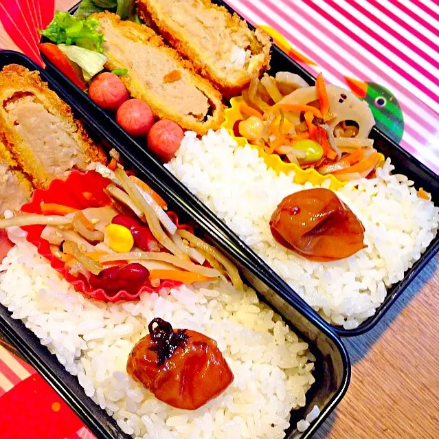 Snapdishの料理写真:コロッケ弁当|かぶこさん