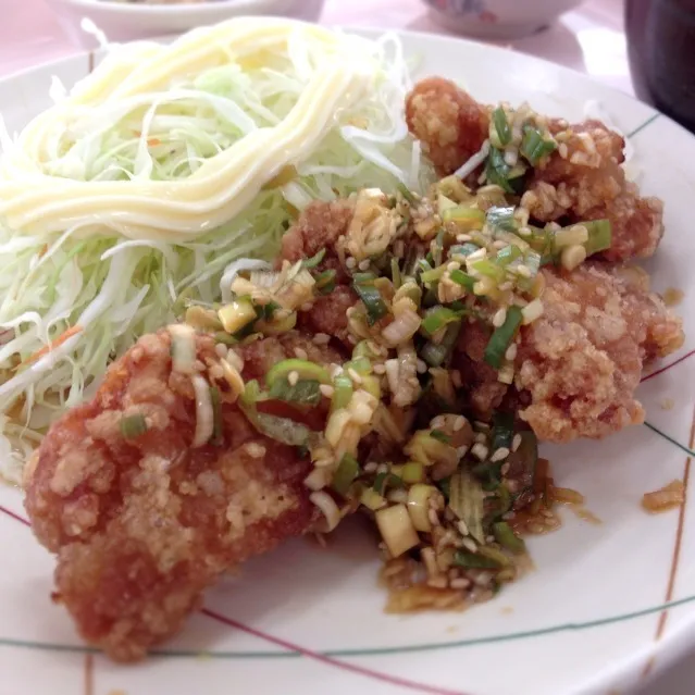 チキンゴマだれ at 社員食堂|さるさん