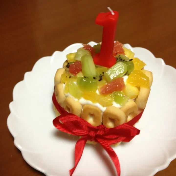 Snapdishの料理写真:HappyBirthday次女ちゃん一歳♡|☃YUKIさん