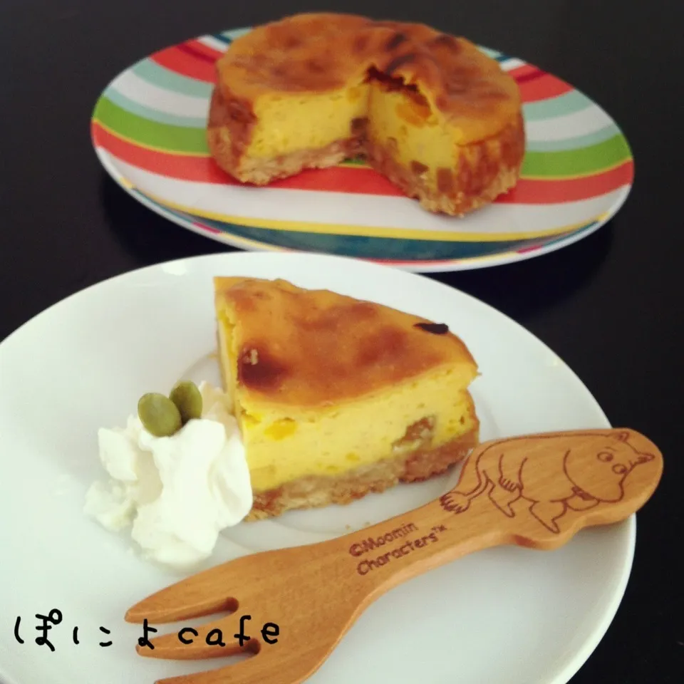 かぼちゃとドライパインのケーキ♬|ぽにょ☆さん