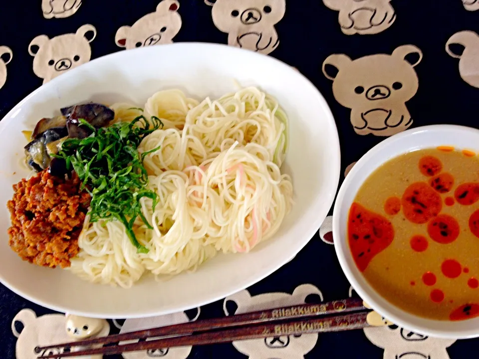 ピリ辛素麺 胡麻だれ|水野愛日(ミズノマナビ)さん