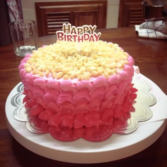 Snapdishの料理写真:Princess cake for my sis❤🎂|nanaさん