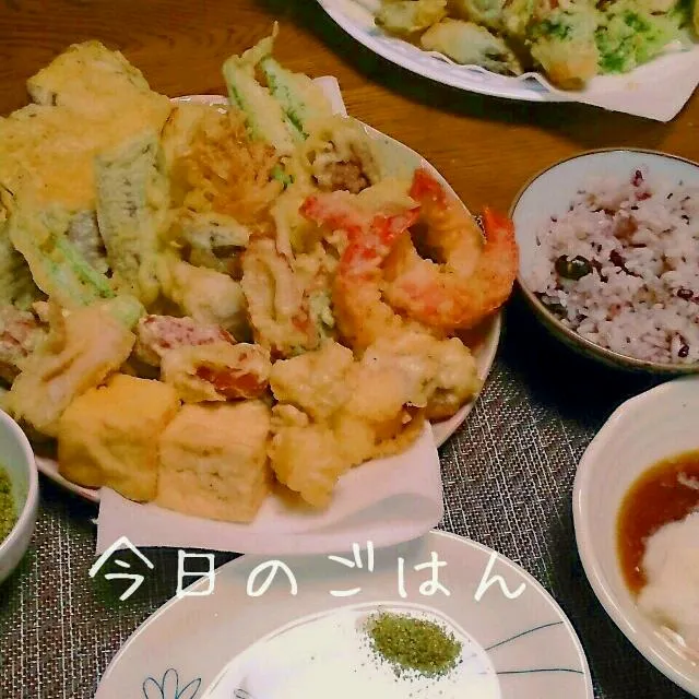 Snapdishの料理写真:今夜は天ぷら～|シェリリンさん