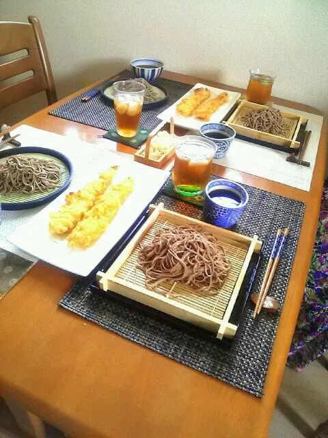 お昼のお蕎麦～～(*≧∀≦*)♪|ゆず( ˘ ³˘)♥さん